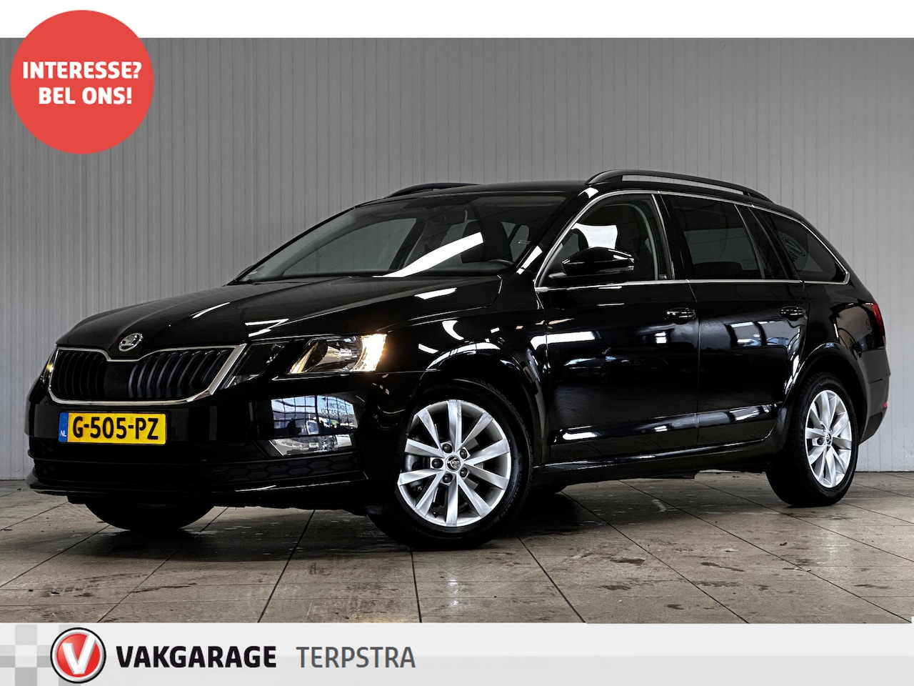 Skoda Octavia Combi - 1.5 TSI Sport Business/ AUTOMAAT/ 150PK!/ Half-Leder/ 16'' LMV/ Apple + Android/ Stoelverw - AutoWereld.nl