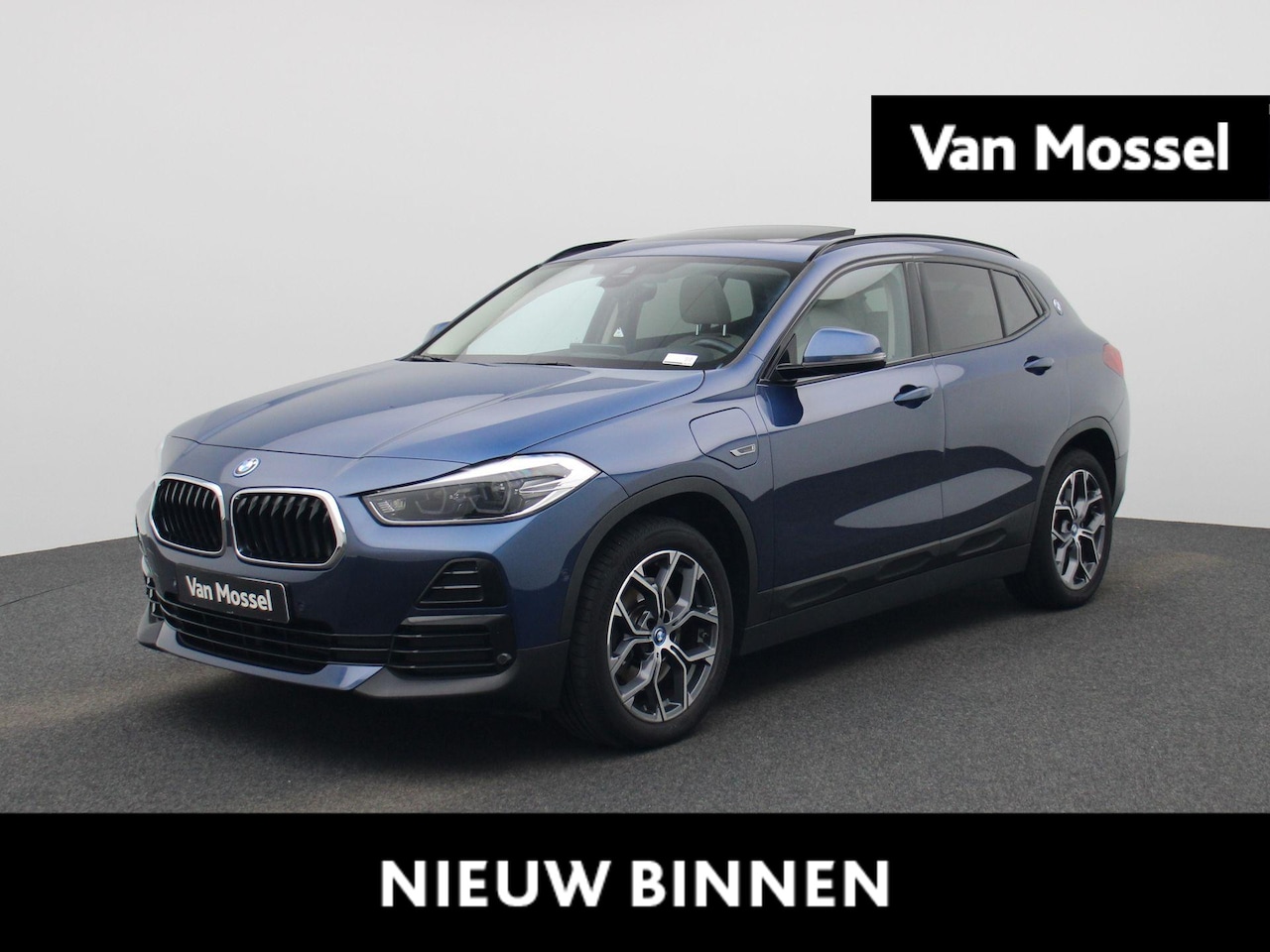 BMW X2 - xDrive25e 162kW | Panoramadak | Memory seats | Elektrische achterklep | Beige Leder | - AutoWereld.nl