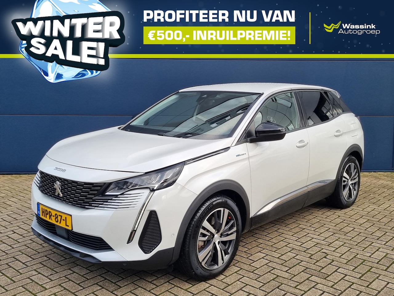 Peugeot 3008 - 1.6 Plug-in HYbrid4 300pk e-EAT8 GT | WINTERSALE | Navigatie | Camera | Stoelverwarming | - AutoWereld.nl