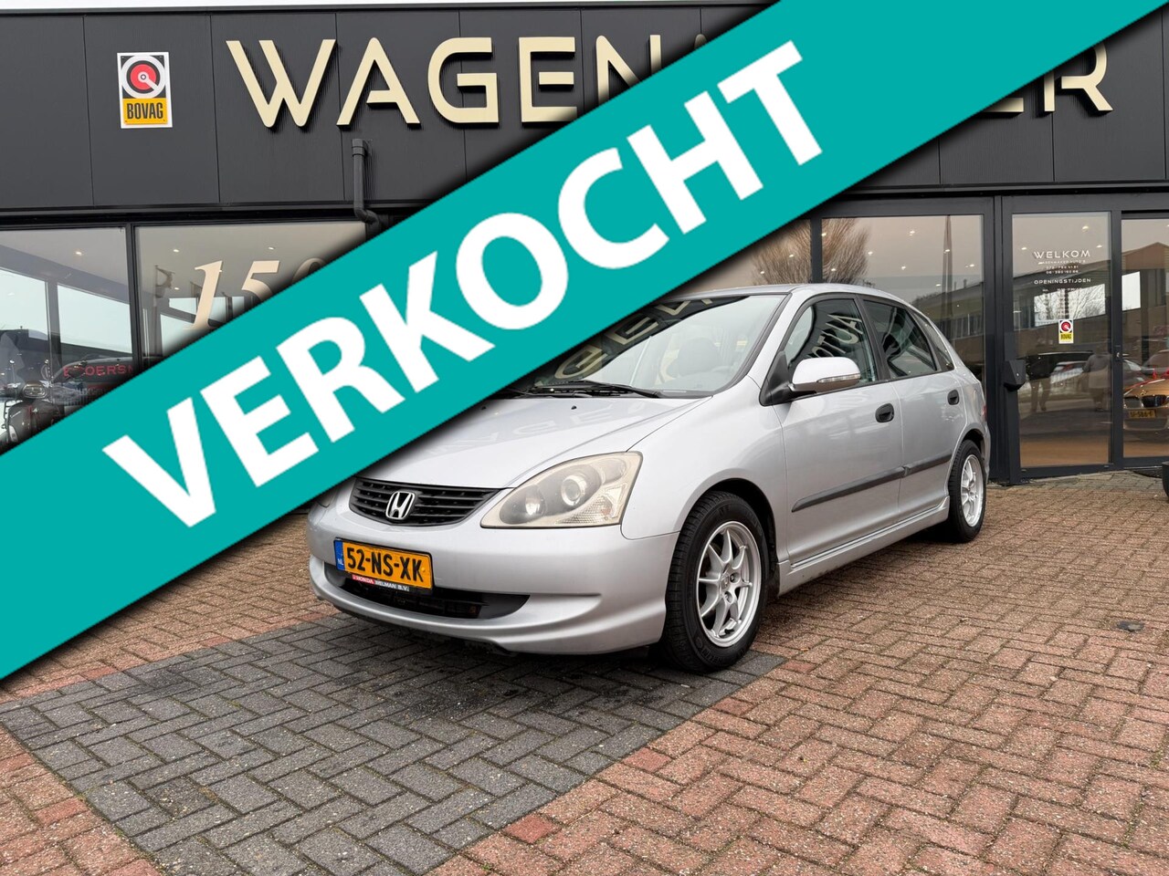 Honda Civic - 1.4i LS Airco|Elektrische ramen|Nieuwe APK - AutoWereld.nl