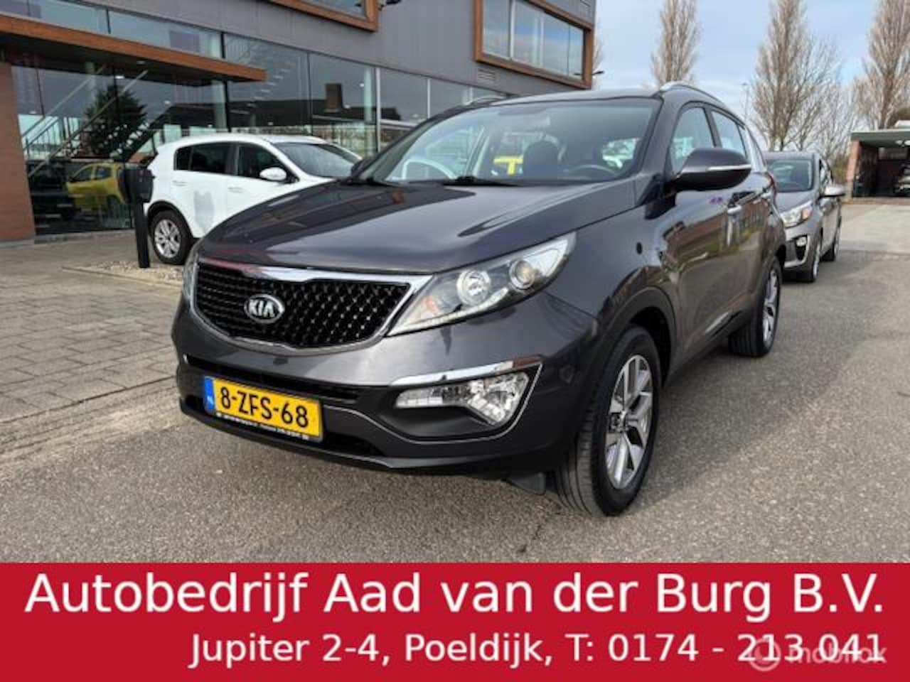 Kia Sportage - 1.6 GDI DynamicLine Trekhaak , Navigatie , Achteruit rij Camera / Climate - & Cruise Contr - AutoWereld.nl