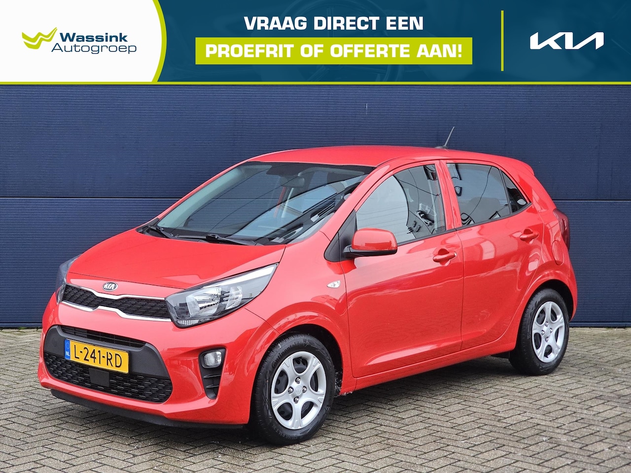 Kia Picanto - 1.0 MPi 67pk 4-zits AUTOMAAT | ComfortLine | Airco - AutoWereld.nl
