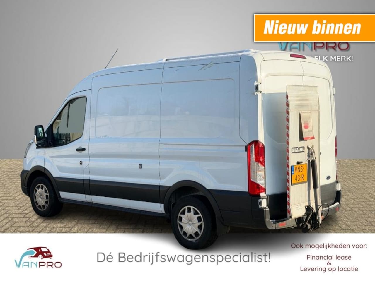 Ford Transit - 350 2.0 TDCi 130PK L2H2 / Laadlift / Koeling / NL Auto NAP / Zonnepanelen / Navi - AutoWereld.nl