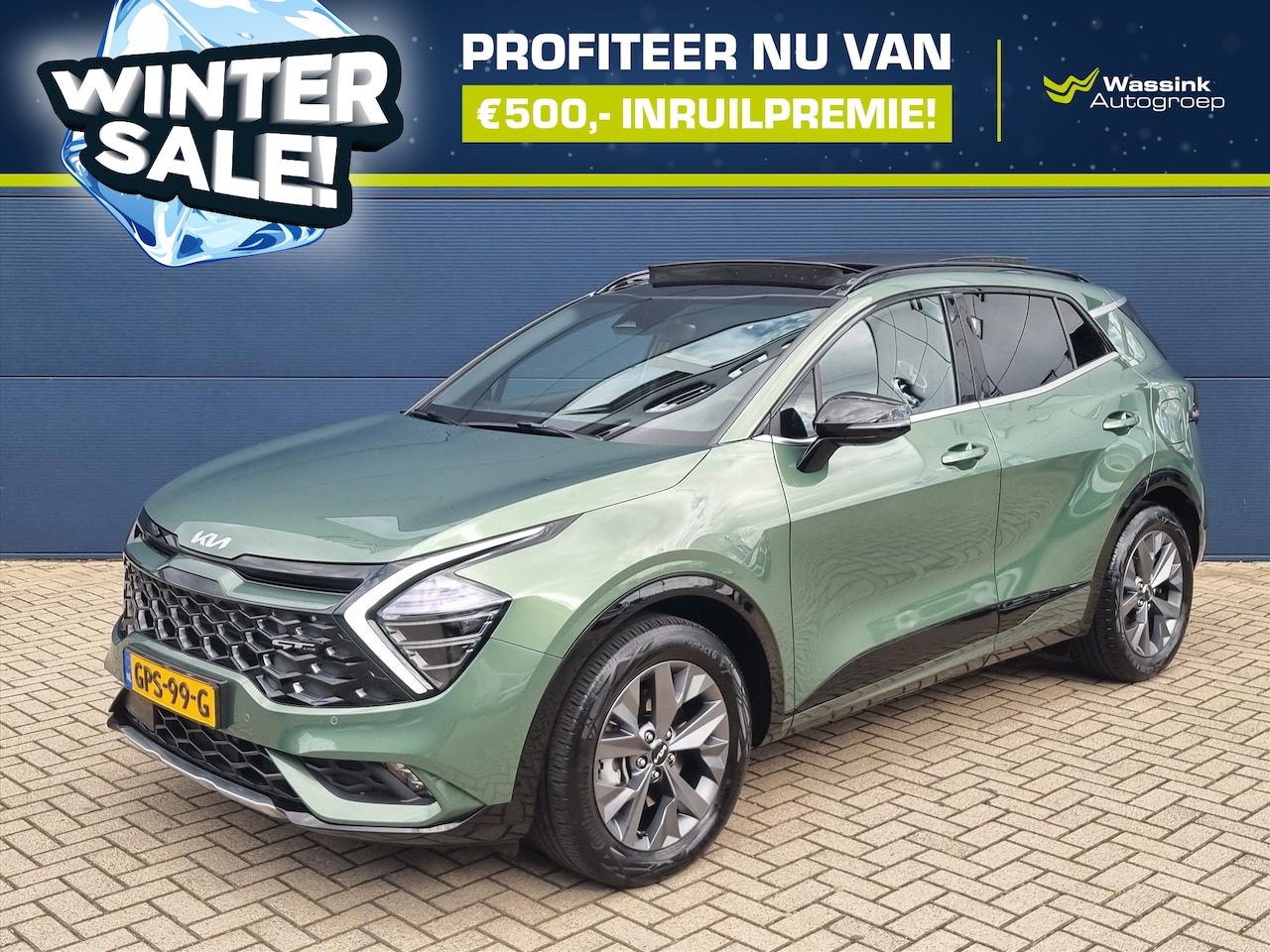 Kia Sportage - 1.6 T-GDi 230pk Hybrid GT-Line | WINTERSALE | Navigatie | Climate Control | Camera | Schui - AutoWereld.nl