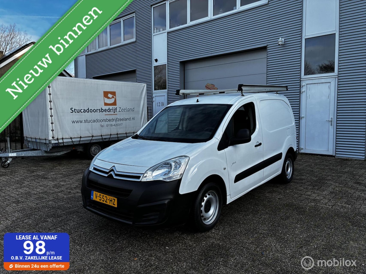 Citroën Berlingo - bestel 1.6 BlueHDI 75 Club AC Cruise Ex btw - AutoWereld.nl