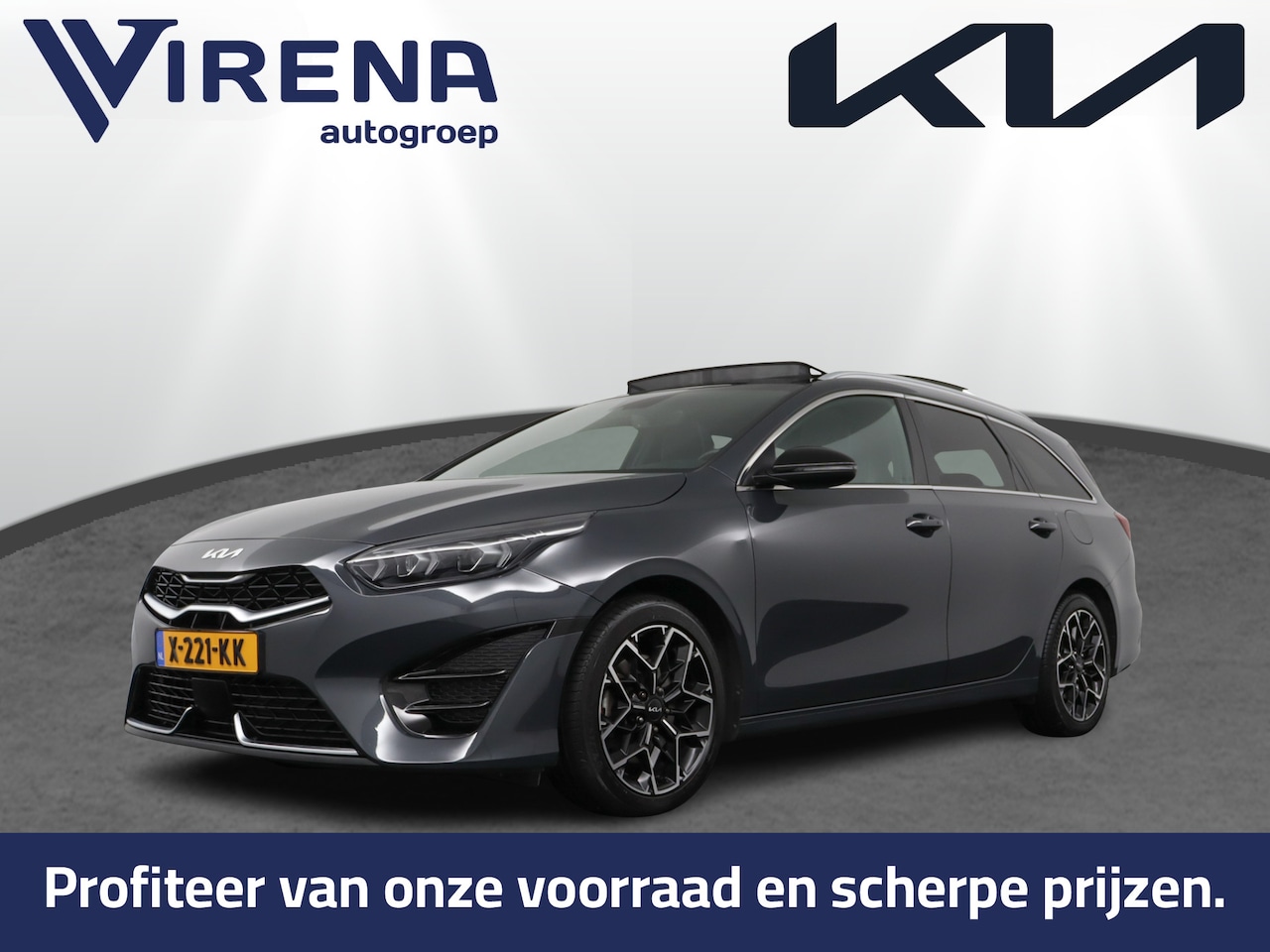 Kia Cee'd Sportswagon - Ceed 1.5 T-GDi GT-Line Automaat - Automatische achterklep - Keyless entry - Achteruitrij c - AutoWereld.nl