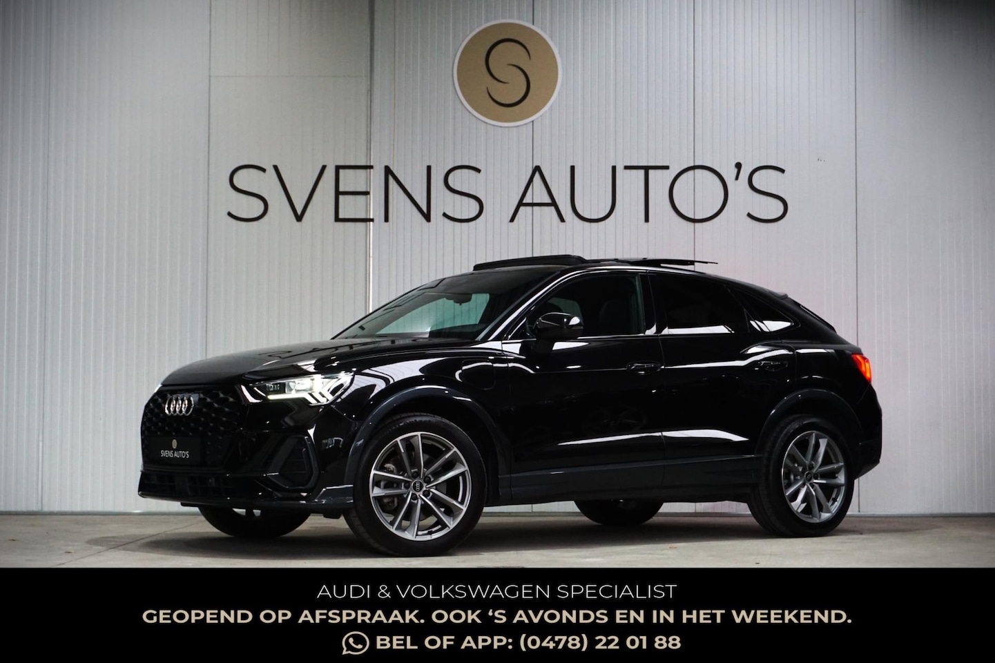 Audi Q3 Sportback - 45 TFSIe S-Line Black Edition Panodak|Sfeer|Leder|Camera|Keyless - AutoWereld.nl