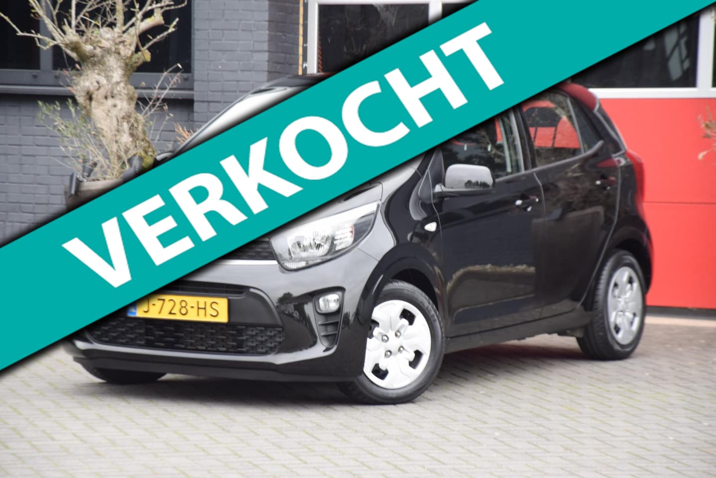 Kia Picanto - 1.0 MPi DynamicLine 2020 Navigatie Carplay Camera Airco - AutoWereld.nl