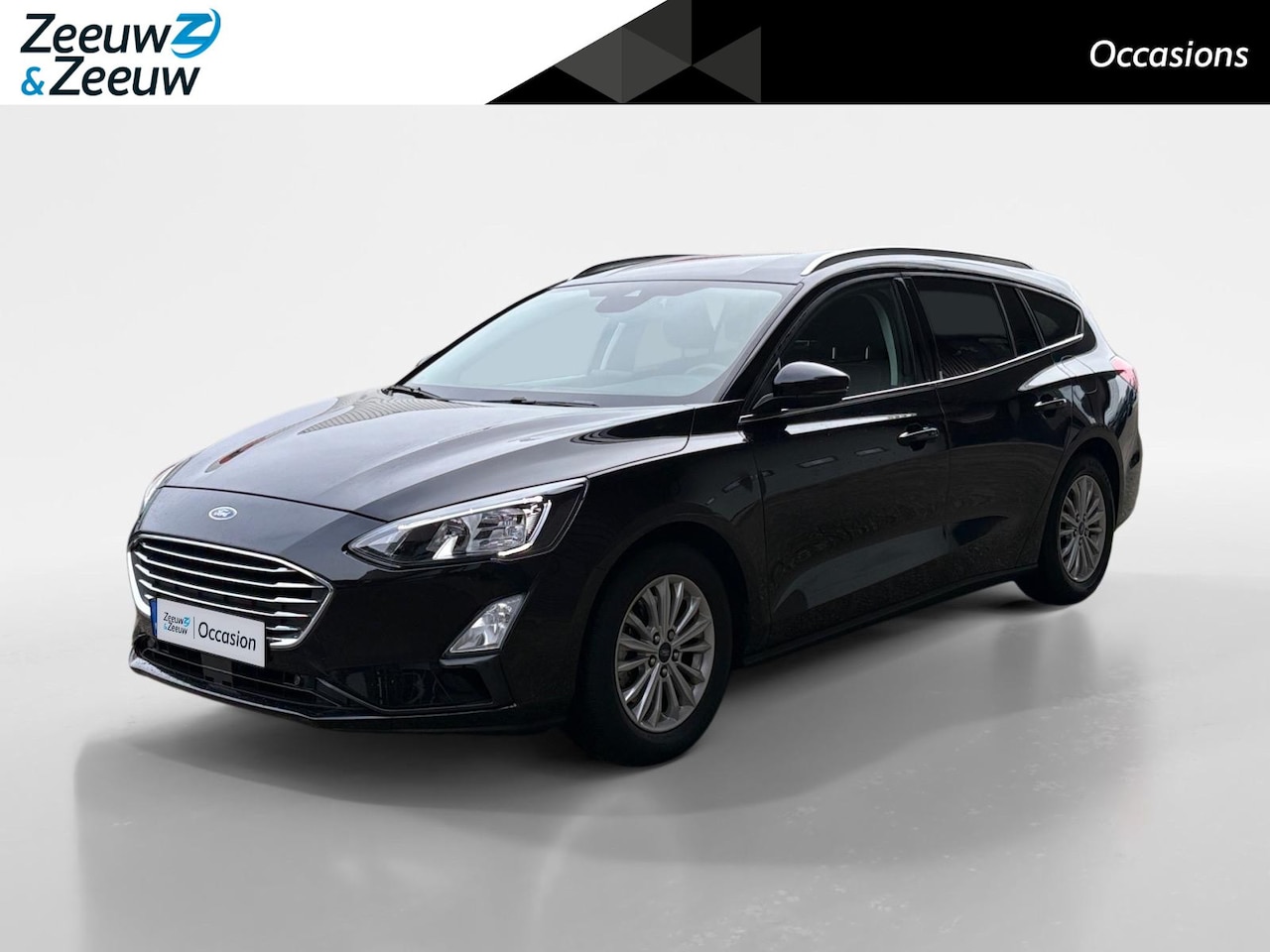 Ford Focus Wagon - 1.0 EcoBoost Hybrid Titanium X Business | Navigatie | Keyless Entry |Stoel/Stuur/Voorruitv - AutoWereld.nl