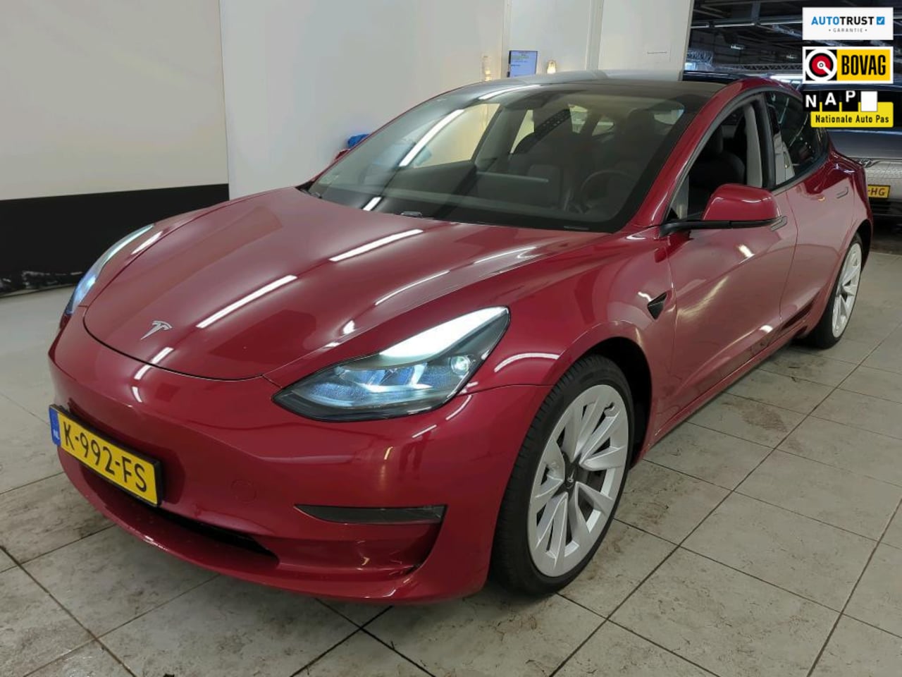 Tesla Model 3 - Long Range RWD Long Range AWD 75 kWh Facelift LFP SOH 93 % - AutoWereld.nl
