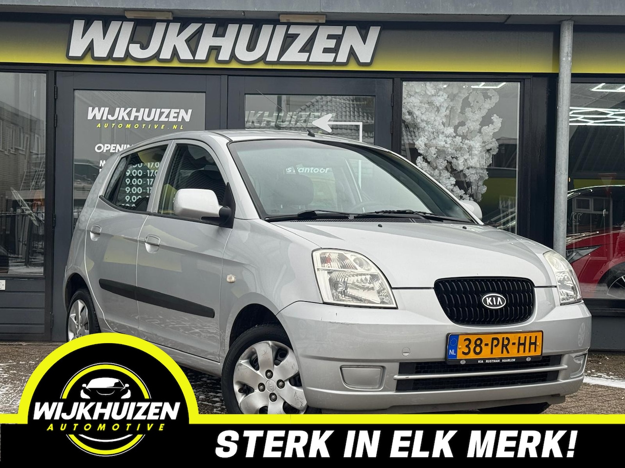Kia Picanto - 1.1 LXE Automaat met 91.308 Km !!! Rijdt goed !!! Nap !!! - AutoWereld.nl