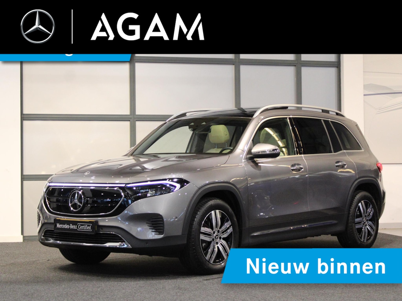 Mercedes-Benz EQB - 250 Luxury Line 67 kWh Panorama dak - AutoWereld.nl