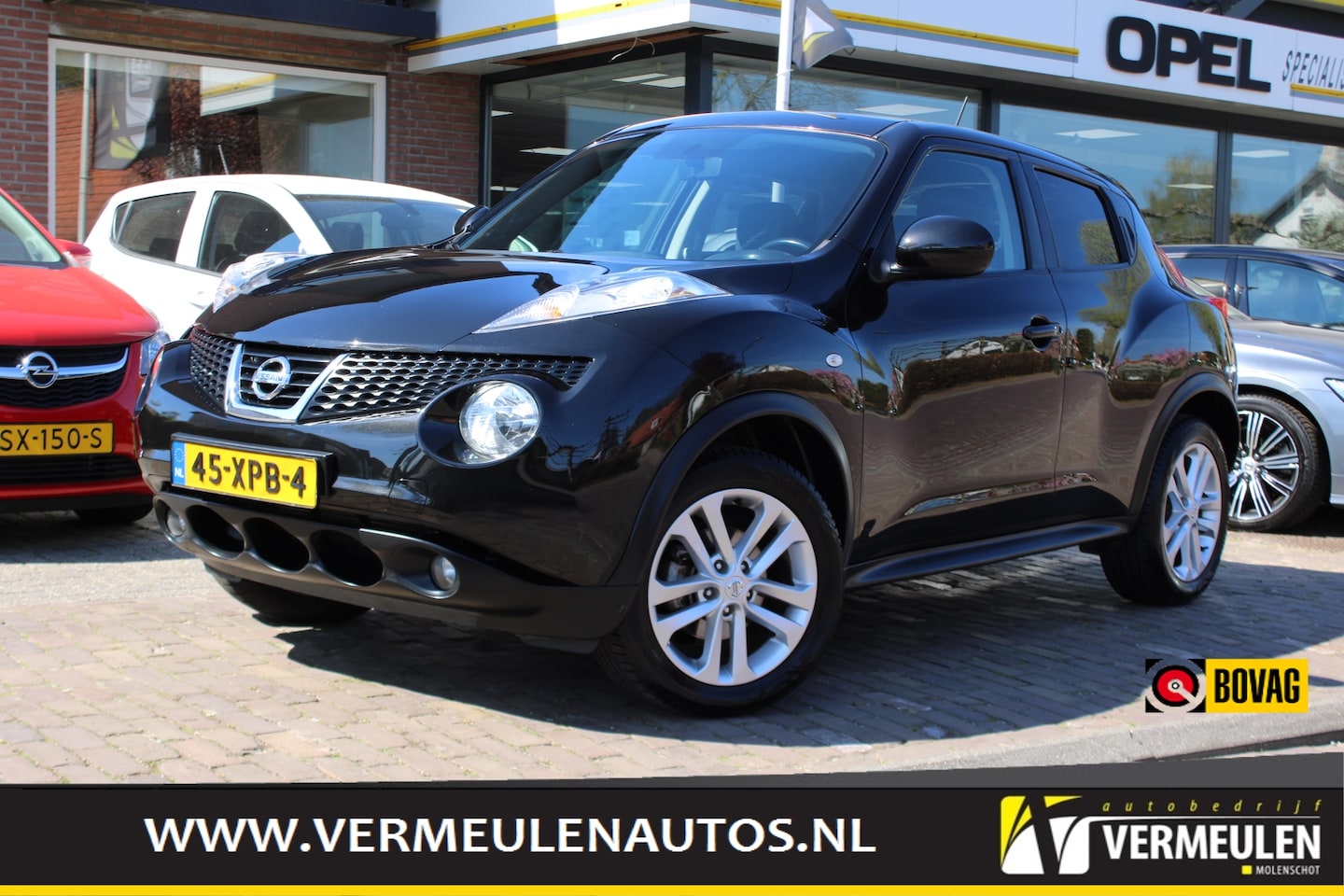 Nissan Juke - 1.6 117PK Acenta + 17"/ Navi/ Clima/ Cruise/ Camera/ Trekhaak/ NL auto - AutoWereld.nl