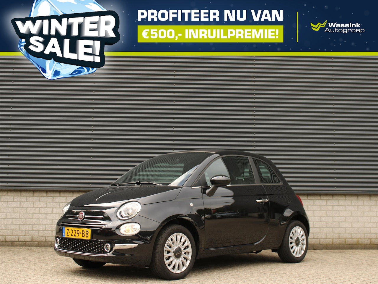 Fiat 500 C - I Dolcevita Finale Cabrio Hybrid 70pk I Cruise Control I Panoramadak I Airco I Parkeersens - AutoWereld.nl