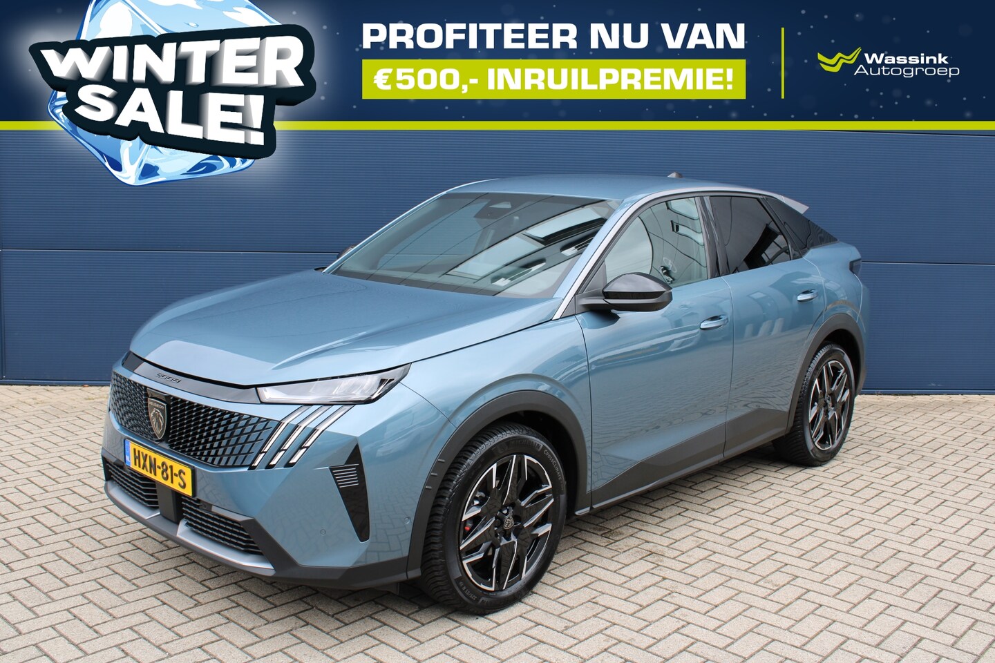 Peugeot 3008 - 1.2 HYBRID 145pk e-DCS6 Allure I WINTERSALE | Carplay I Navigatie I Adaptive Cruise I Keyl - AutoWereld.nl