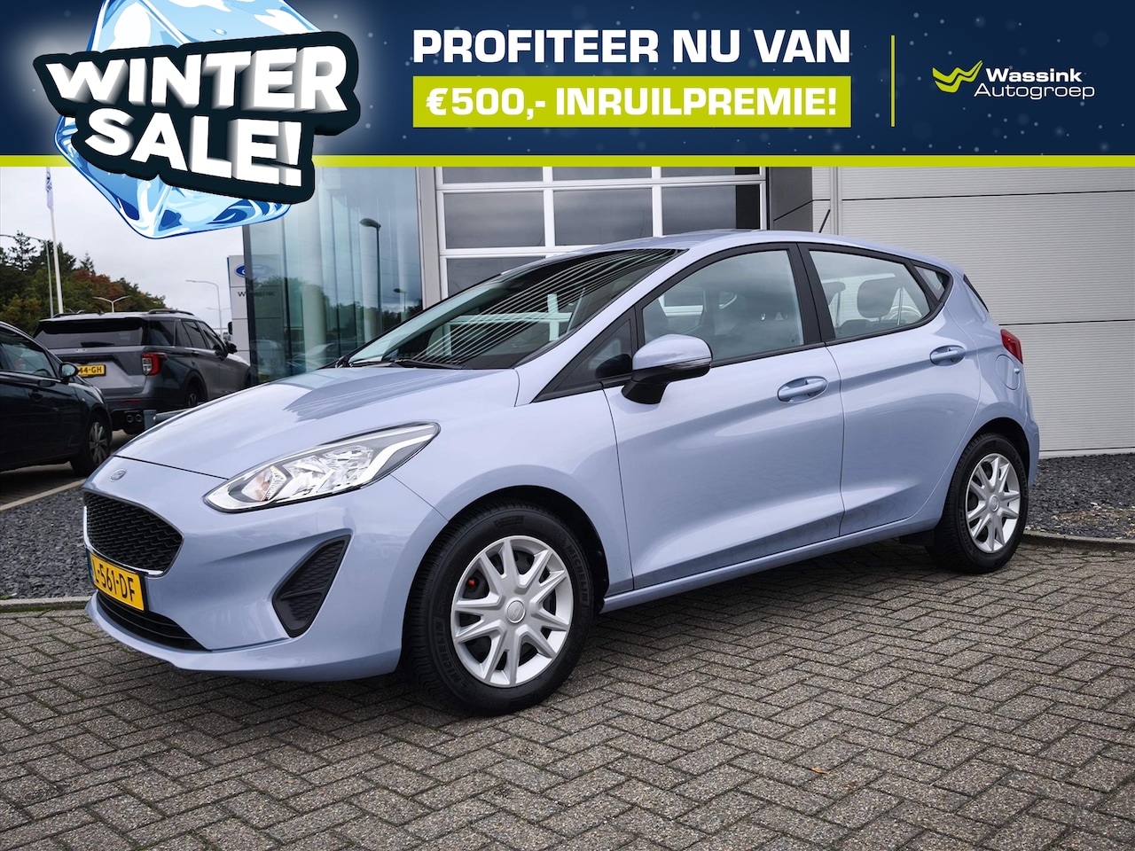 Ford Fiesta - Connected 5-Deurs 95pk | Navigatie | Cruise control | Apple Carplay/Android Auto - AutoWereld.nl