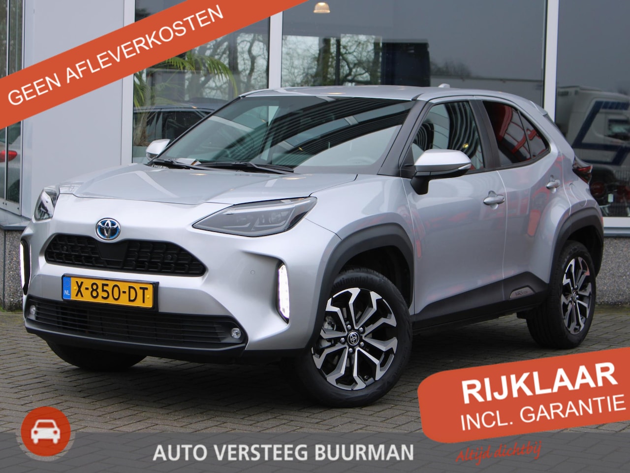Toyota Yaris Cross - 1.5 Hybrid Dynamic Trekhaak, Voorruit- en Stuurverwarming, Adaptieve Cruise en Climate Con - AutoWereld.nl