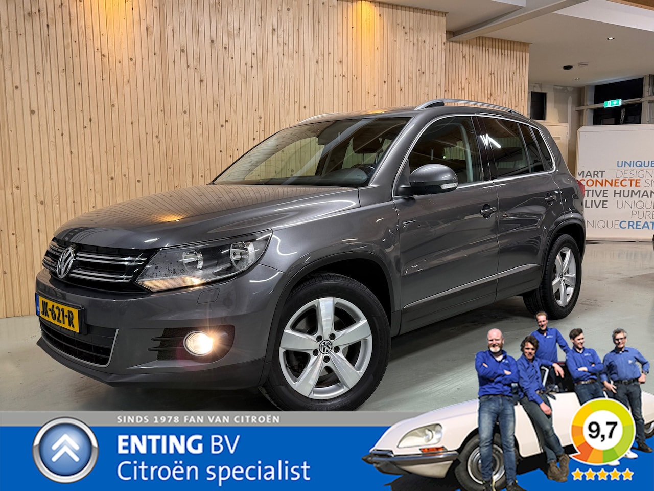 Volkswagen Tiguan - 1.4 TSI R-Line Edition TREKHAAK ECC STOELVERWARMING - AutoWereld.nl
