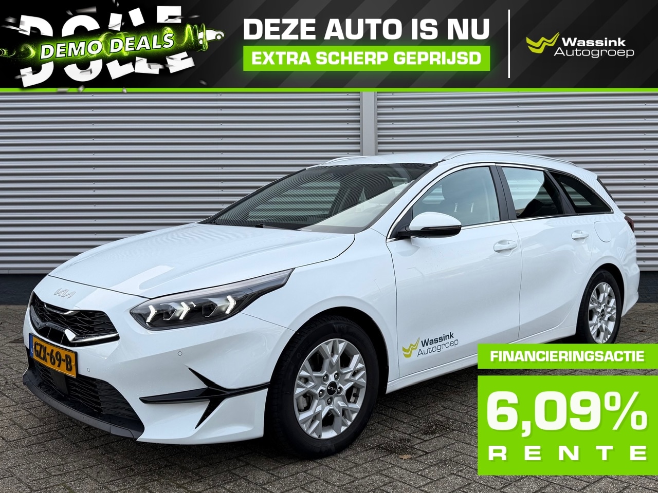 Kia Cee'd Sportswagon - Ceed Sw Dolle Demo Deals | 1.5 T-GDi 140pk DynamicLine | Navigatie | Parkeercamera | Clima - AutoWereld.nl