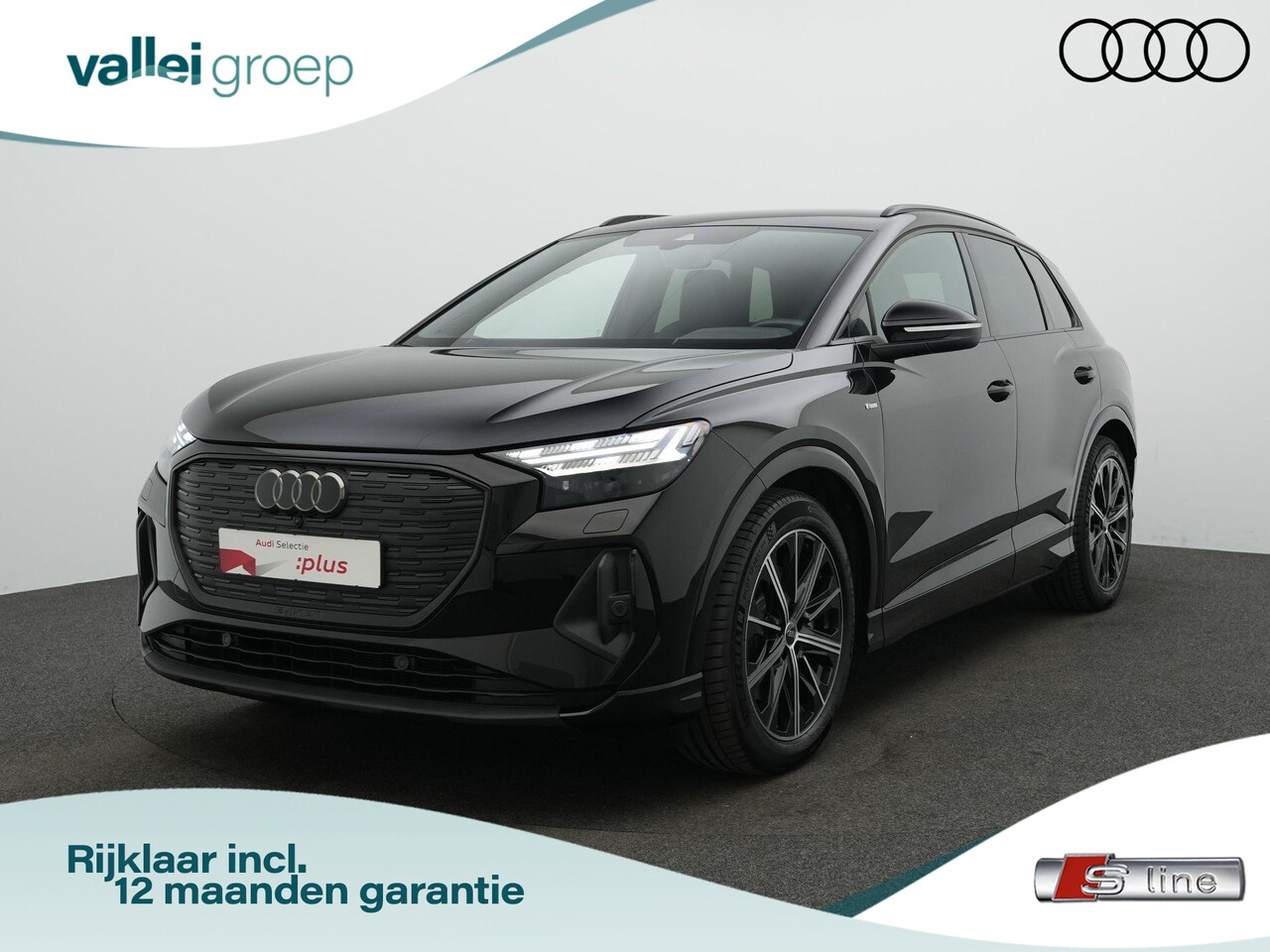 Audi Q4 e-tron - 45 quattro S Edition 82 kWh 286 pk / S-Line | Trekhaak | Matrix LED | Sonos | Leder/alcant - AutoWereld.nl