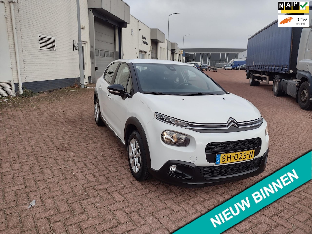 Citroën C3 - 1.2 PureTech Feel MOOIE AUTO BEL 0619590613 5 DRS AIRCO - AutoWereld.nl
