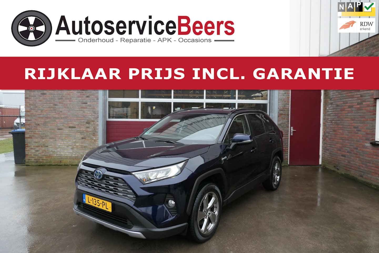 Toyota RAV4 - 2.5 Hybrid Business Plus 2.5 Hybrid Business Plus, Zeer netjes, JBL, Camera, PDC, Stoelverwarming, Rijklaarprijs in - AutoWereld.nl