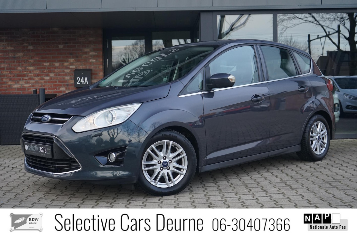 Ford C-Max - 1.0 Titanium 1.0 Titanium , Bi-Xenon, 16''LM, Sony Sound, Cruisecontrol, Ecoboost, Nieuwe APK. - AutoWereld.nl