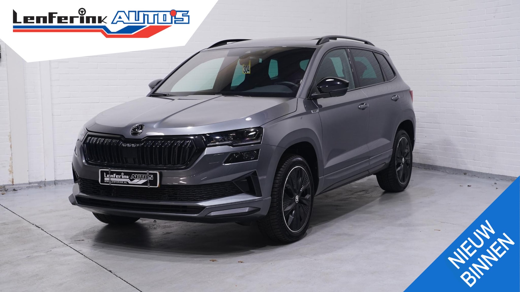 Skoda Karoq - 1.5 TSI ACT Sportline Business 1e Eig. NAP Panodak Led matrix Navi Stuur-/stoelverwarming - AutoWereld.nl