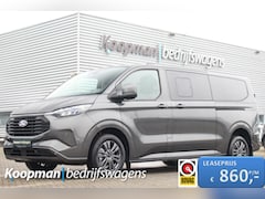 Ford Transit Custom - 2.5 PHEV 233pk L2H1 Limited | 8-Persoons | Incl BPM | Stuur + Stoelverwarming | Keyless |