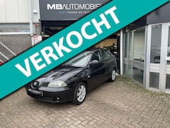 SEAT Ibiza - Seat/5 Deurs/APK/Nap/Airco/Zwart/elec Ramen 1.4-16V Sport