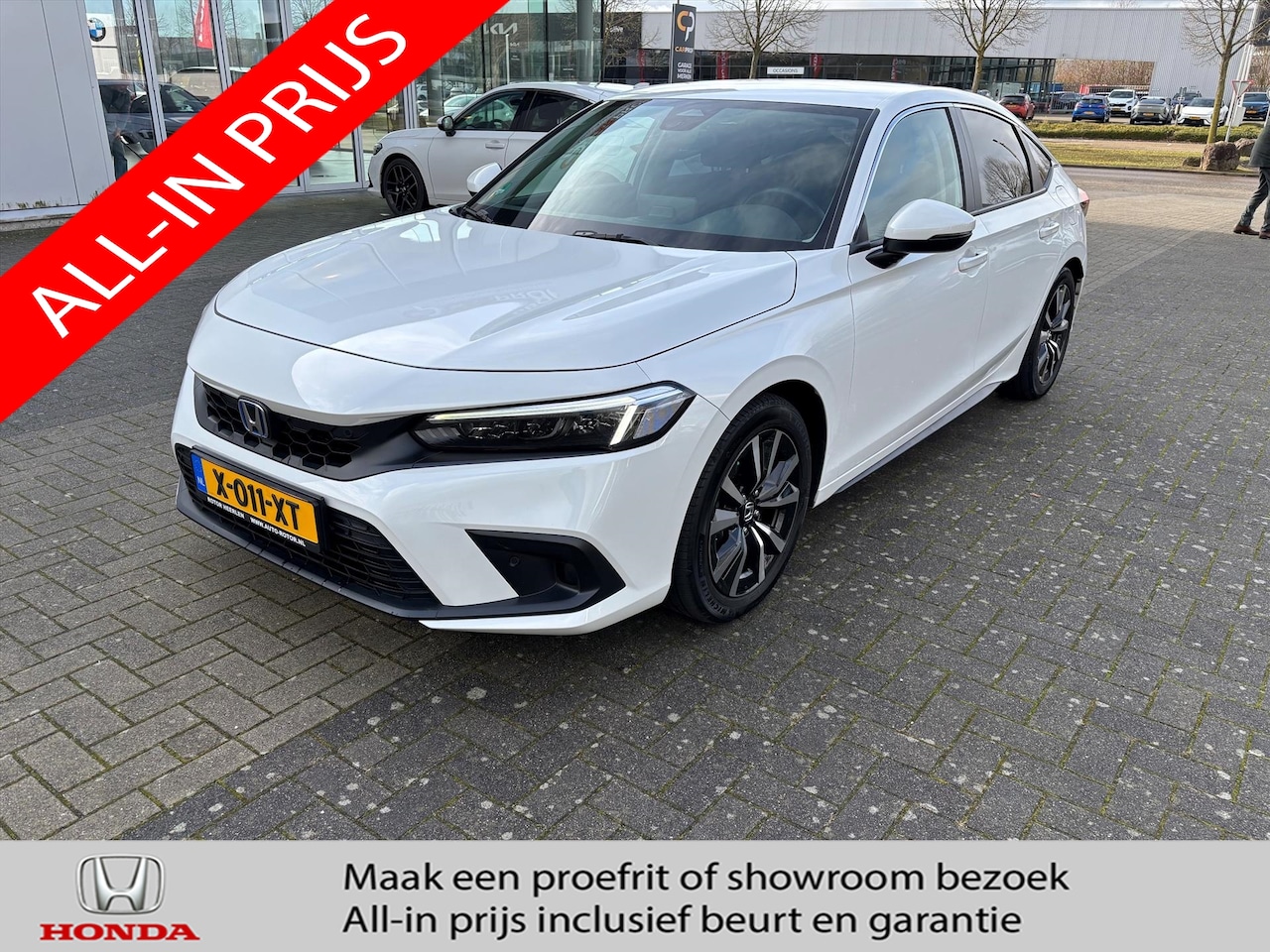 Honda Civic - 2.0 e:HEV Hybrid Elegance | Pdc | P.cam | Navi - AutoWereld.nl