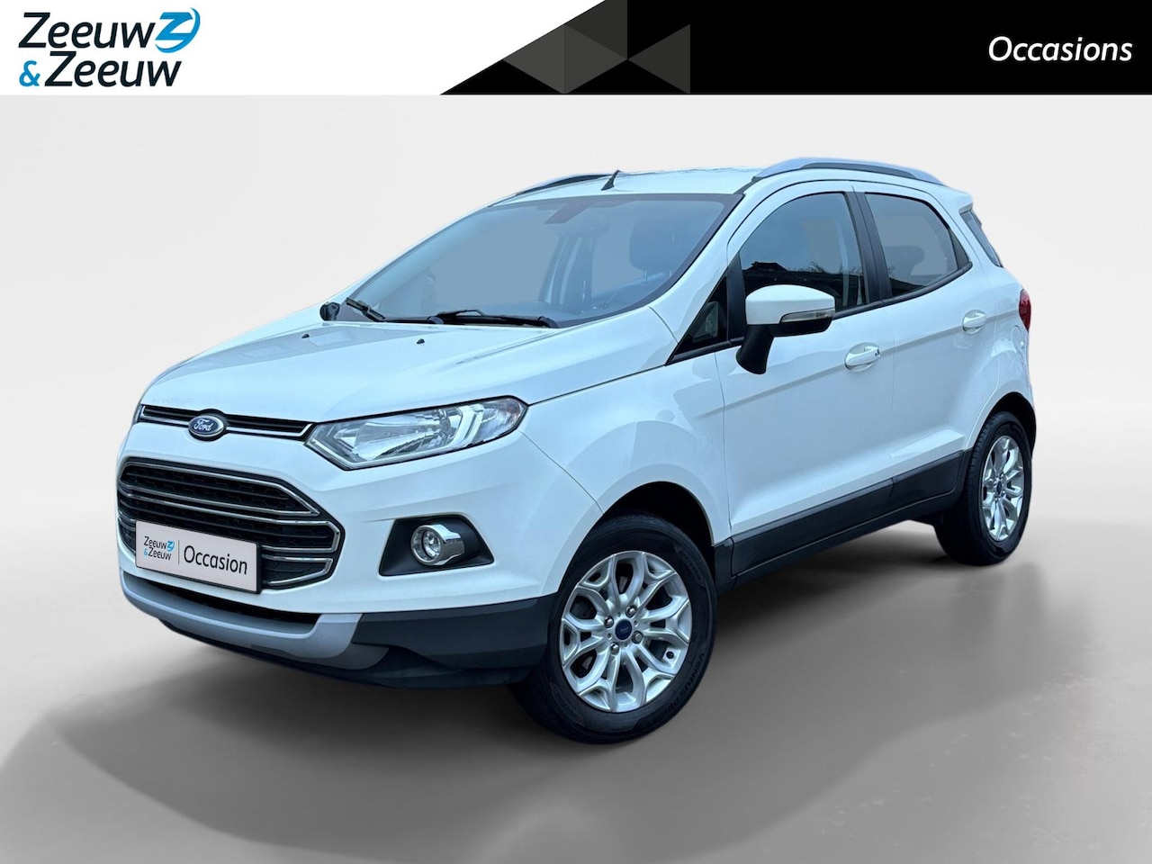 Ford EcoSport - 1.0 EcoBoost Titanium | Nieuwe Distributieriem | Airco | Parkeersensoren | Climate Control - AutoWereld.nl