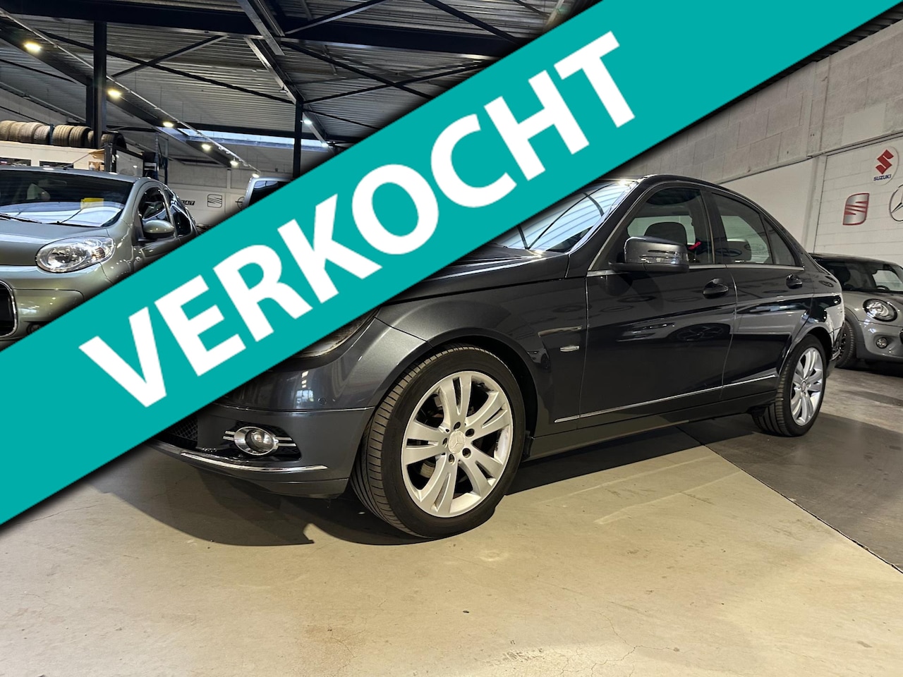 Mercedes-Benz C-klasse - 180 K Avantgarde/Dealer onderhouden/2x sleutels/Apk nw - AutoWereld.nl
