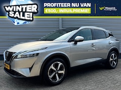Nissan Qashqai - | WINTERSALE | 1.3 Mild-Hybrid 140pk Acenta | Panoramadak | 360 Camera | Dodehoekdetectie