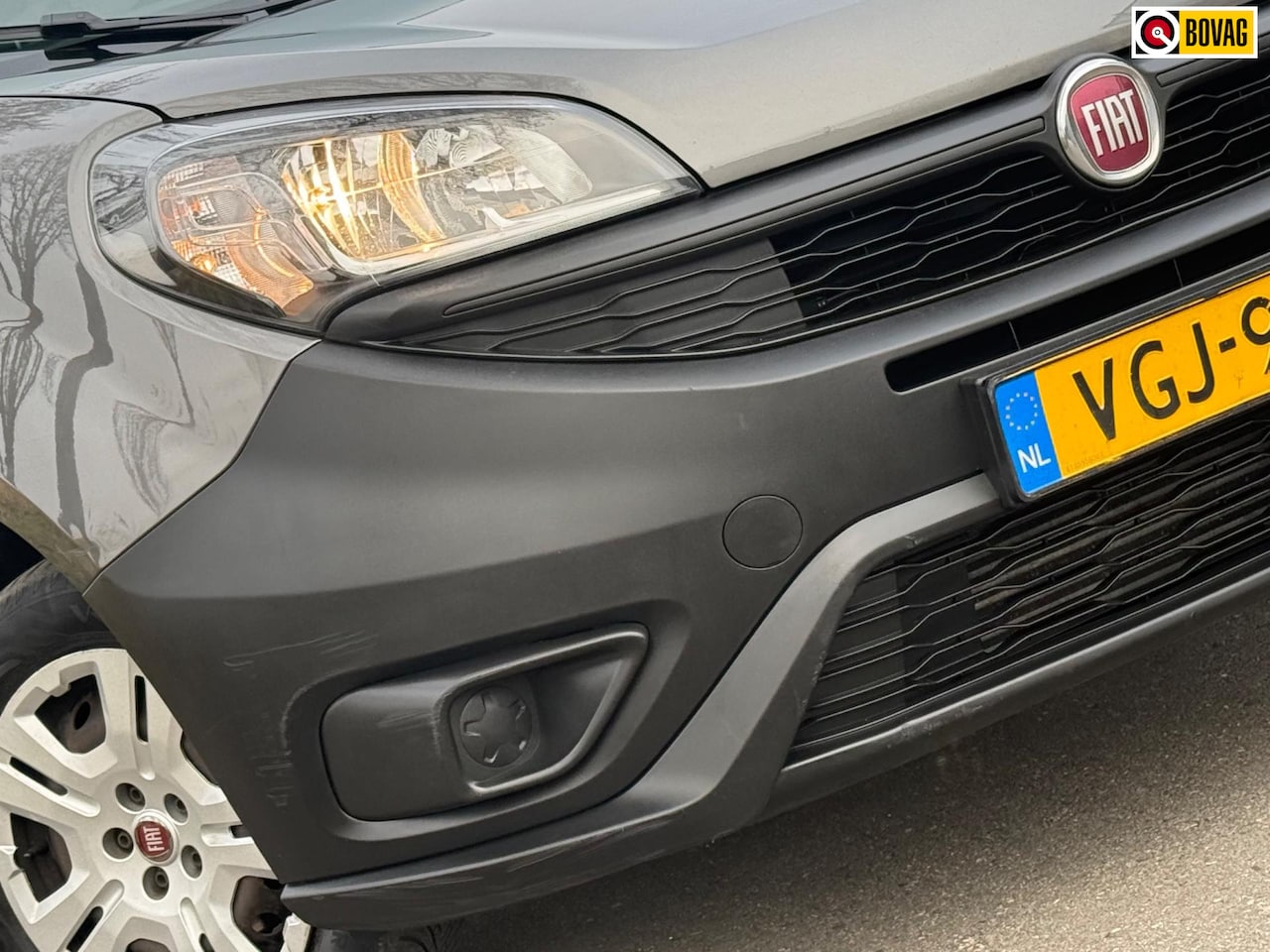 Fiat Doblò Cargo - 1.6 MJ L1H1 EcoJet | Grigio Bel Tenebroso | Navi/Cruise/Bluetooth/Stoelverwarming/Trekhaak - AutoWereld.nl