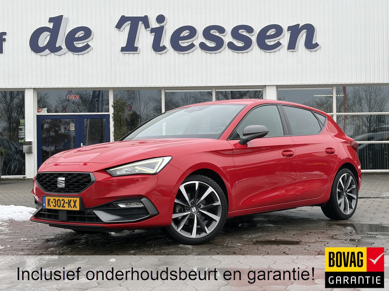 SEAT Leon - 1.5 eTSI FR Launch Edition Camera, Stuurvrw., Carplay, Rijklaar met beurt & garantie! - AutoWereld.nl