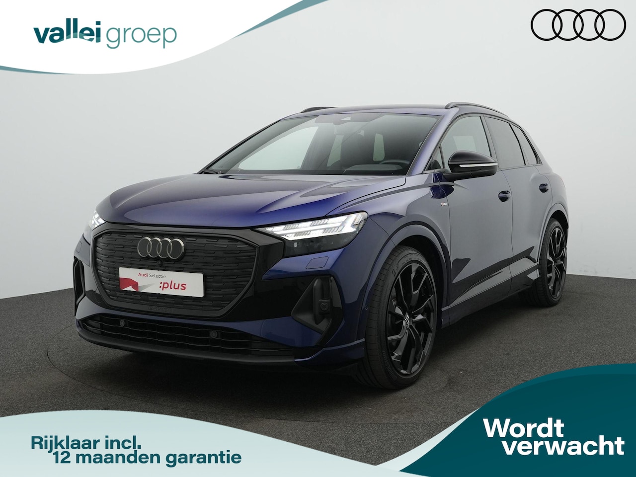 Audi Q4 e-tron - 45 quattro S edition 77 kWh 265 pk / S-Line | Warmtepomp | Matrix LED | Achteruitrijcamera - AutoWereld.nl