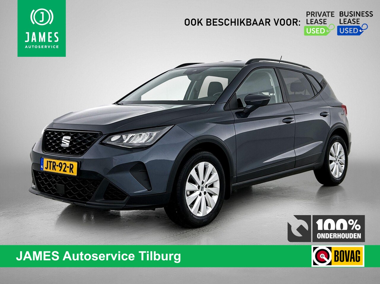 SEAT Arona - 1.0 EcoTSI Style Connect CARPLAY-NAV | CLIMA | PRIVACY-GLASS | 16”LMV - AutoWereld.nl