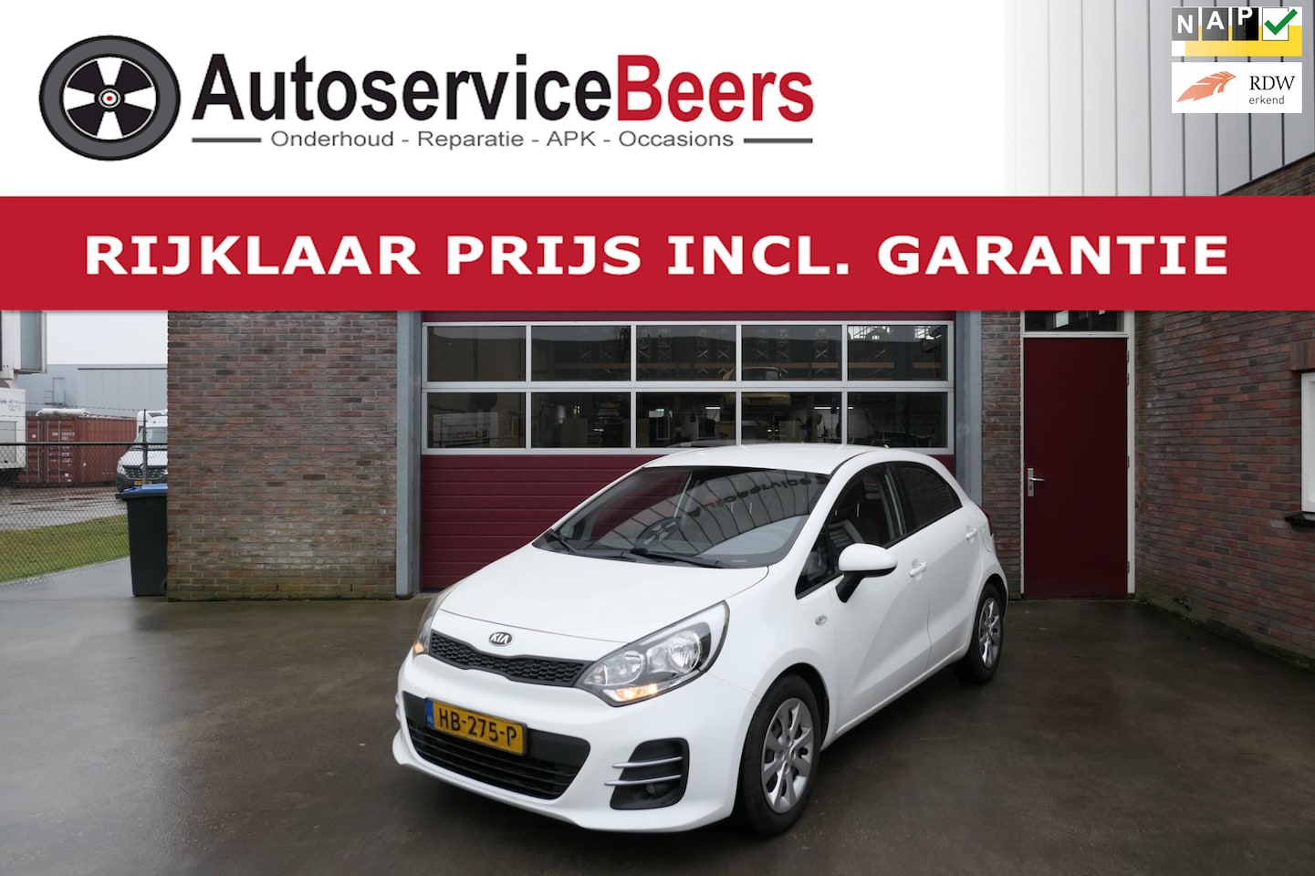 Kia Rio - 1.2 CVVT ComfortLine 1.2 CVVT ComfortLine, Airco, Cruise Control, Rijklaarprijs incl. rijklaar maken - AutoWereld.nl