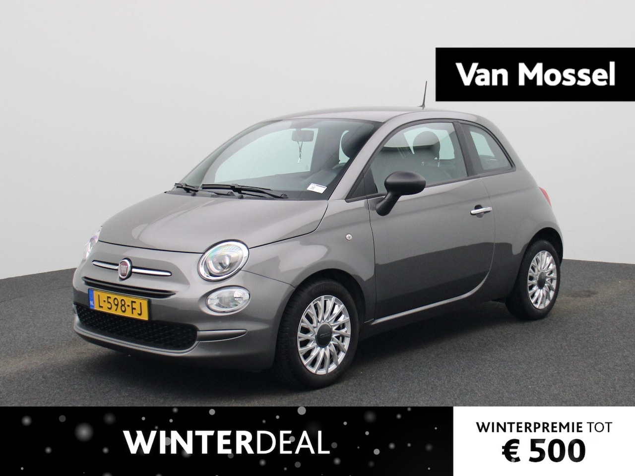 Fiat 500 - 1.0 HYBRID | NAVIGATIE | AIRCO | LED DAGRIJVERLICHTING | - AutoWereld.nl