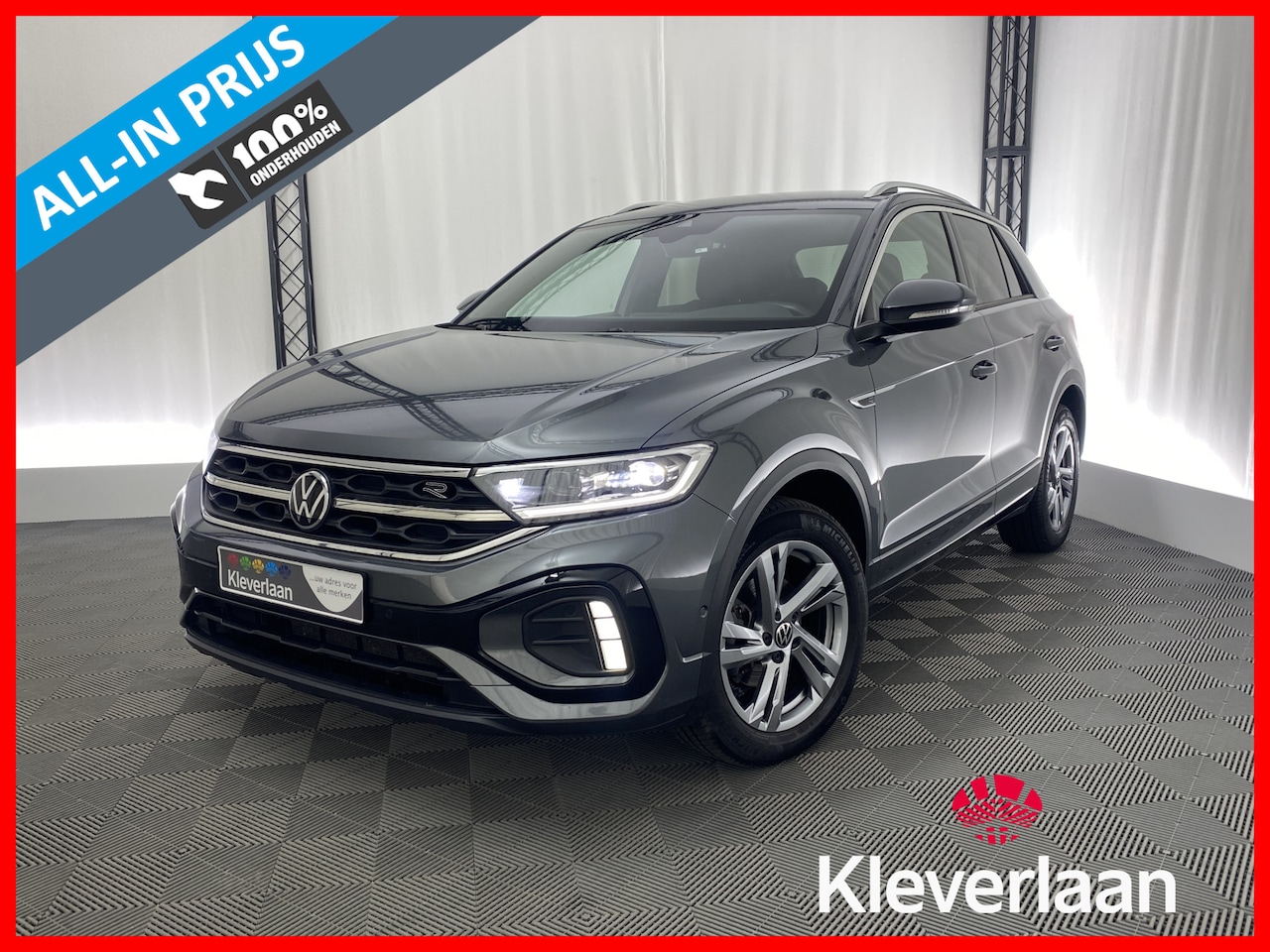 Volkswagen T-Roc - 1.0 TSI R-Line | 3X R-Line | Apple CarPlay | Navi | ACC | Voorstoelen Verwarmd | - AutoWereld.nl
