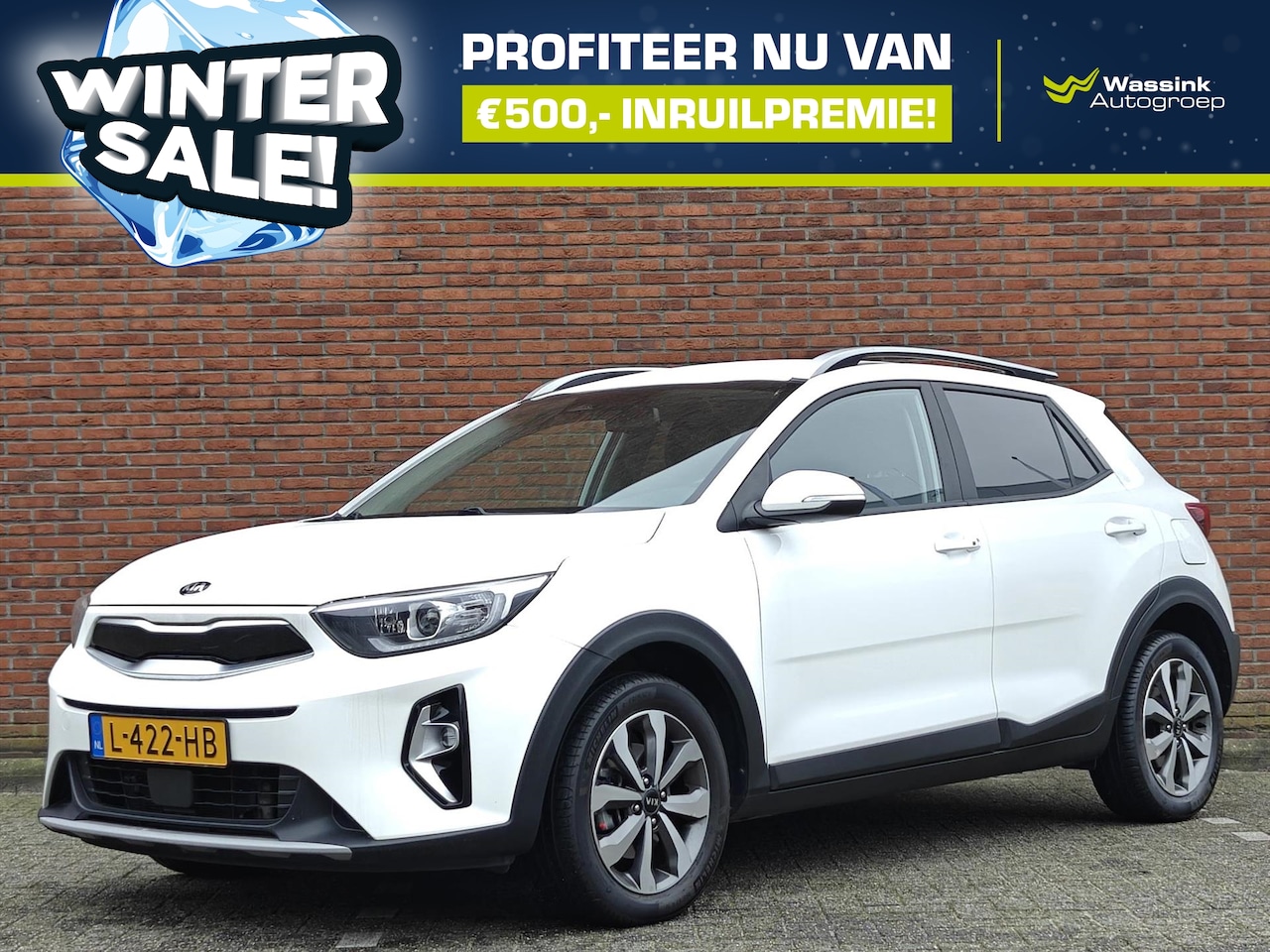Kia Stonic - 1.0 T-GDi 100pk MHEV DynamicPlusLine | WINTERSALE I Climate Control | Adaptive Cruise Cont - AutoWereld.nl