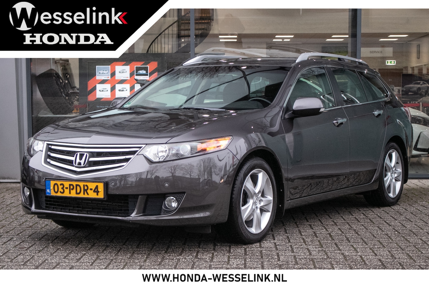 Honda Accord Tourer - 2.0i Elegance Automaat - Dealer ond. | 17 inch. lm. - AutoWereld.nl