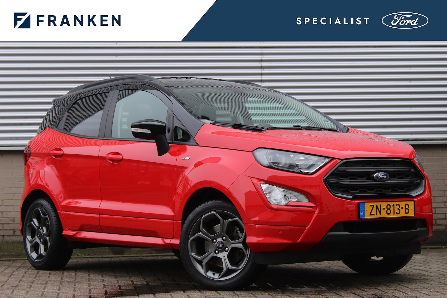 Ford EcoSport - 1.0 EcoBoost 125PK ST-Line | Schuif/Kantel dak | Trekhaak | B&O | BLIS | Navigatie - AutoWereld.nl