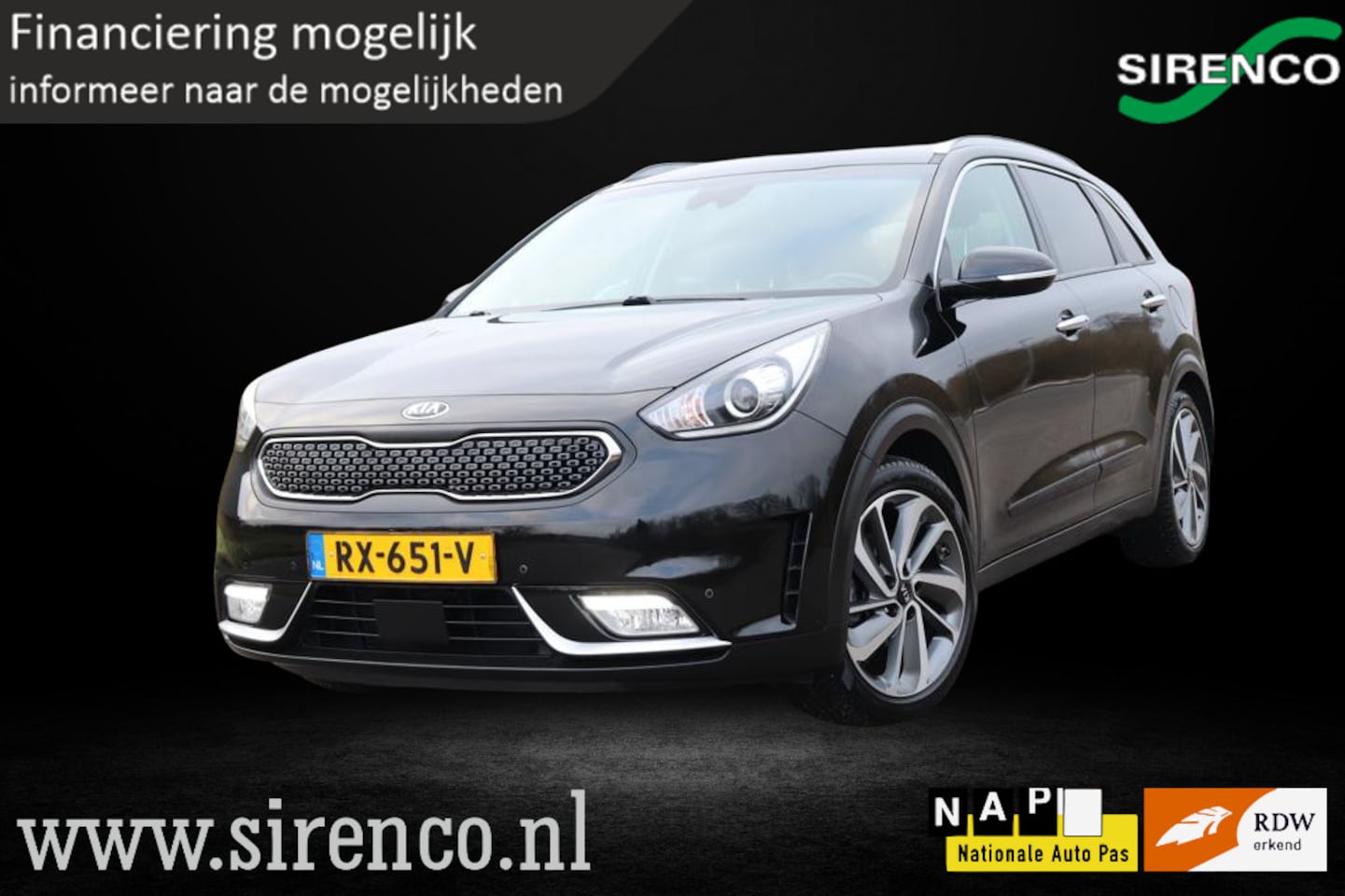 Kia Niro - 1.6 GDi Hybrid ExecutiveLine | adaptieve cruise control | stoel & stuur & achterbank verwa - AutoWereld.nl