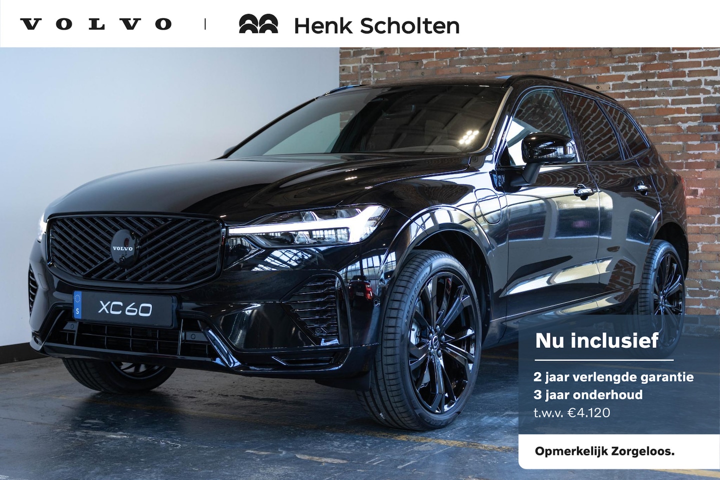 Volvo XC60 - 2.0 T6 Plug-in hybrid AWD Plus Black Edition | Verwacht Nov. 2025 | Luchtvering | Head-Up - AutoWereld.nl