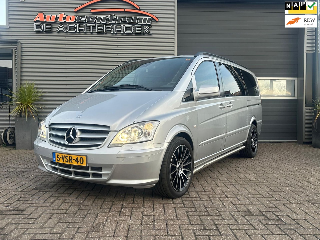 Mercedes-Benz Vito - 122 CDI Lang DC Luxe Leer*Dubbele schuifdeur - AutoWereld.nl