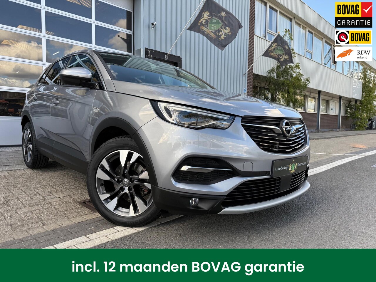 Opel Grandland X - 1.2 Turbo Ultimate AUT PDC/NAVI/LMV-18/LEER - AutoWereld.nl