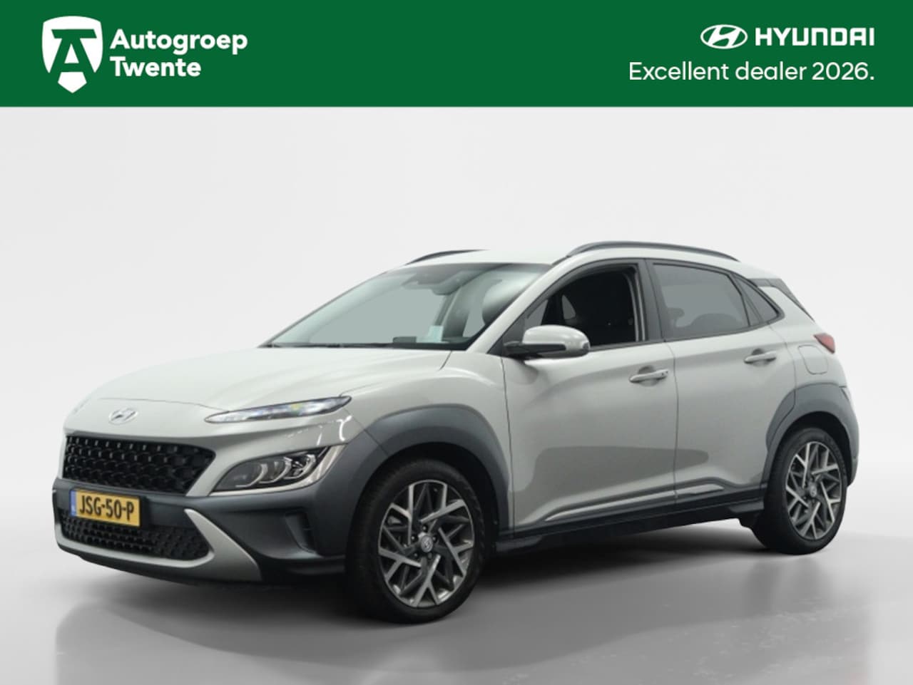 Hyundai Kona - 1.6 GDI HEV Fashion | Trekhaak | Navigatie | Camera | Head-up di - AutoWereld.nl