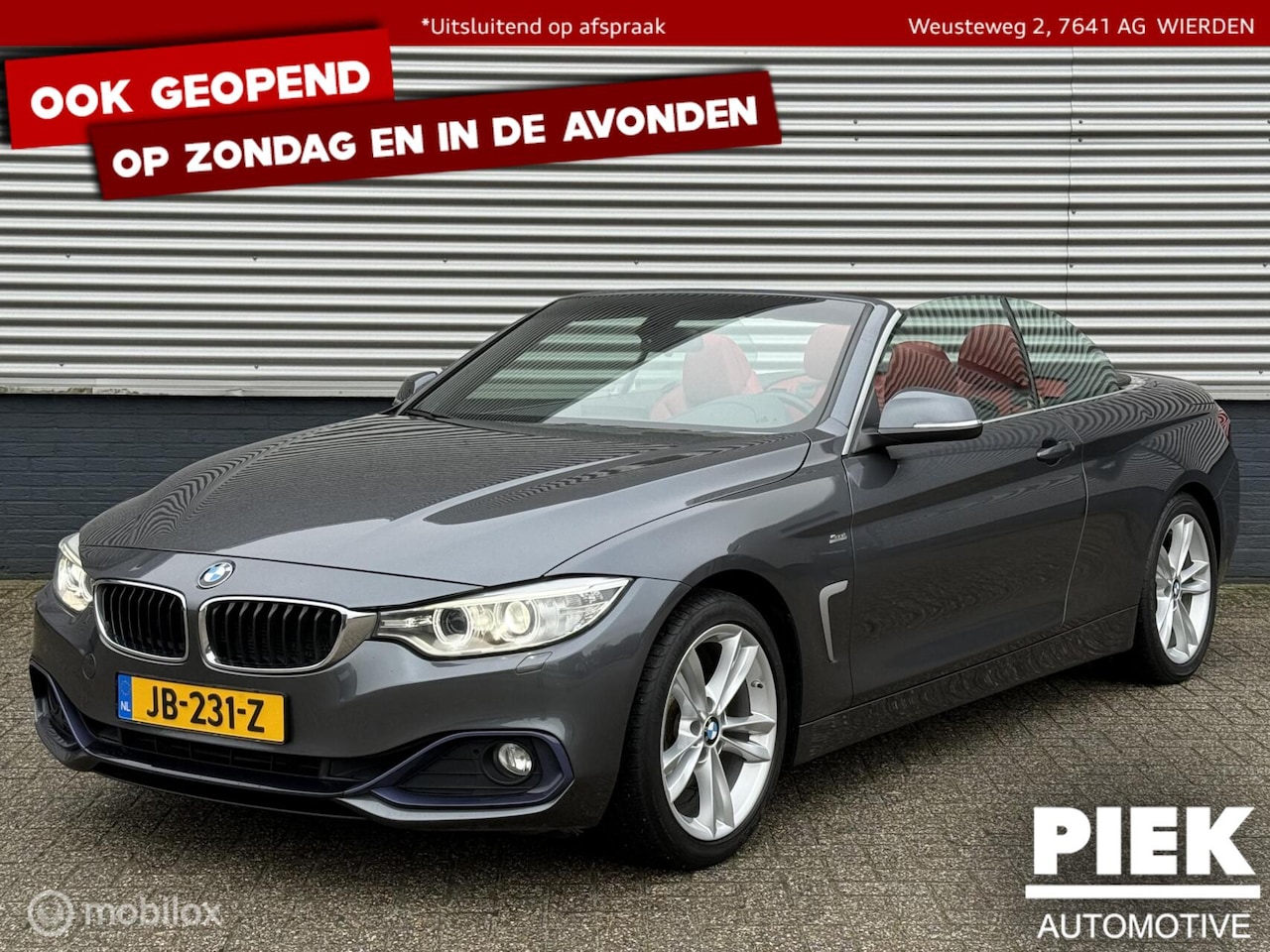 BMW 4-serie Cabrio - 428i Sport BOMVOL NIEUWSTAAT - AutoWereld.nl